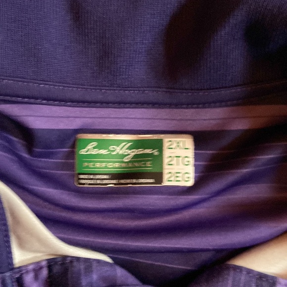 Mens silky polo - Picture 3 of 3